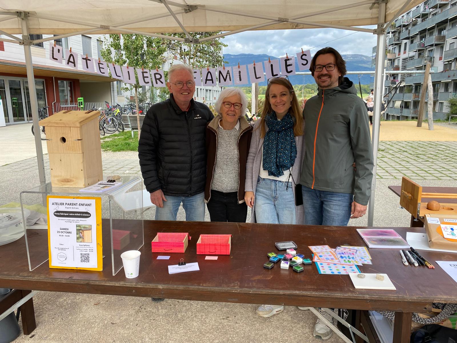 04.10.2025 - Fête des Vergers: Premier événement de l'Atelier des Familles.
